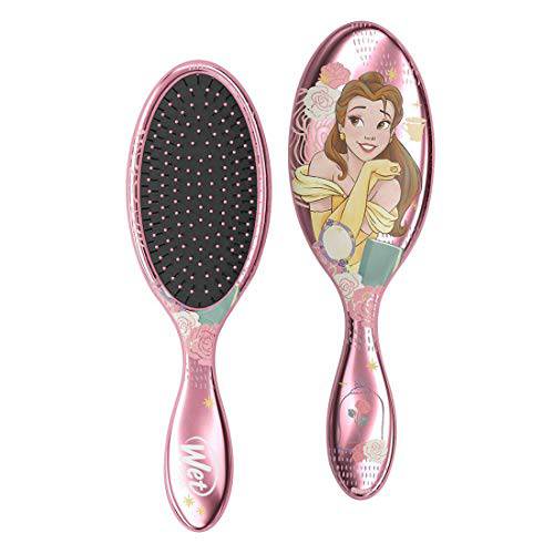 Wet Brush Disney Original Detangler Brush Princess Wholehearted - Rapunzel, Silver - All Hair Types - Ultra-Soft IntelliFlex Bristles Glide Through Tangles with Ease