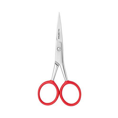 Multi Purpose Scissors (Blade Length 32 mm) STALEKS Pro Expert SE-30/1 - Professional Scissors For: Eyebrow and Eyelashes Modeling, Upper Lip Hair Cutting, Moustache and Beard Trimming