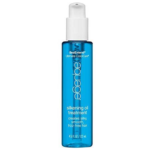 AQUAGE SeaExtend Silkening Oil Treatment, Wet Styling Treatment with Sea Botanicals, Ultra-Light Argan Oil and Sweet Almond Oil to Smooth, Silken, and Add Shine