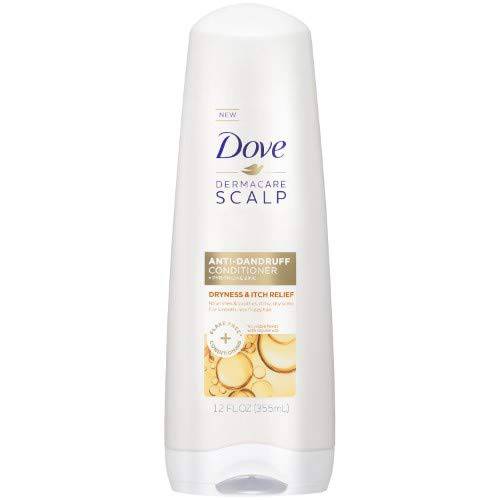 Dove Dermacare Scalp Shampoo Dryness & Itch Relief 12 oz (Pack of 4)