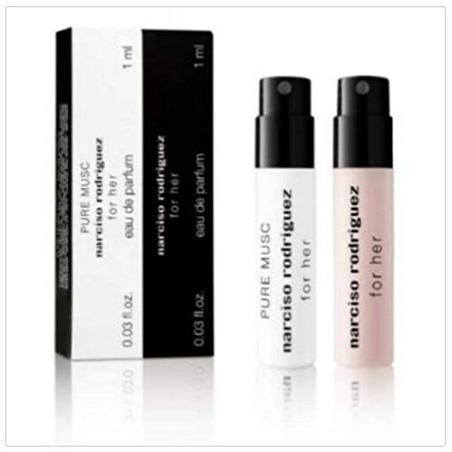 NARCISO RODRIGUEZ FOR HER EDP + PURE MUSC Narciso Rodriguez EDP SAMPLE VIAL KIT DUO