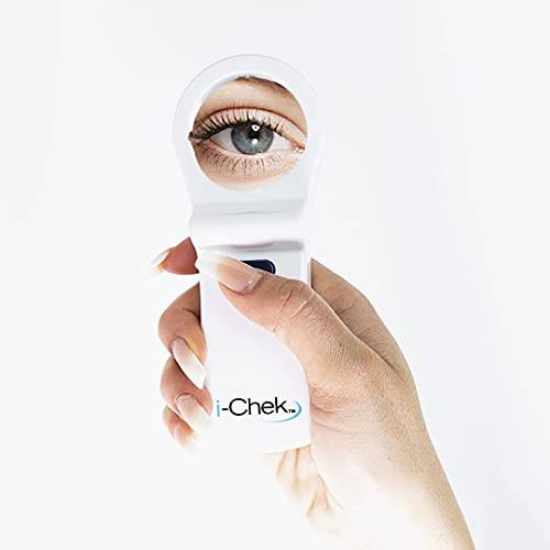 i-Chek by Avenova – An Illuminated, Magnifying Eyelid & Eyelash Mirror for Blepharitis, Chalazion, Styes, Dry Eyes, Contact Lenses, and Lash Extensions