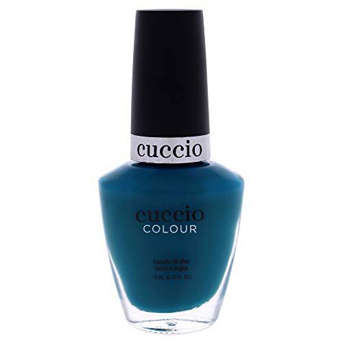 Cuccio Colour Nail Polish - Muscle Beach - Nail Lacquer for Manicures & Pedicures, Full Coverage - Quick Drying, Long Lasting, High Shine - Cruelty, Gluten, Formaldehyde & 10 Free - 0.43 oz
