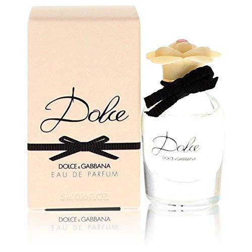 Dolce by Dolce & Gabbana Eau De Parfum Mini Splash for Women .16 Ounce