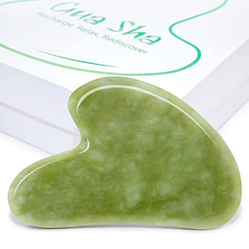 BAIMEI Gua Sha Facial Tool for Face and Body, Lymphatic Drainage Massage Tool for Deep Tissue of Tensions and Pains