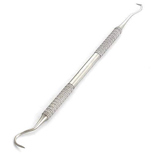 LAJA Imports Professional Dental Tarter Scraper Tool - Dental Pick, Double Ended Tartar Remover for Teeth, Plaque Remover, 15/33’, Tooth Scraper - Added Tooth Cleaning at Home - 100% Stainless Steel