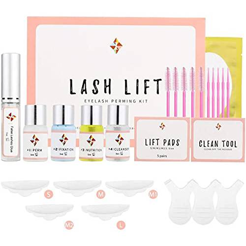 2022 Lash Lift kit Eyelash Perm Kit,Professional Eyelash perming kit,Suitable for Salon at Home,Including Eye Shields,Pads and Accessories(Glue Upgraded Version)