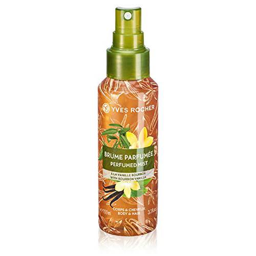 Yves Rocher Bourbon Vanilla Perfumed Spray for Body & Hair, 100 ml./3.38 fl.oz.