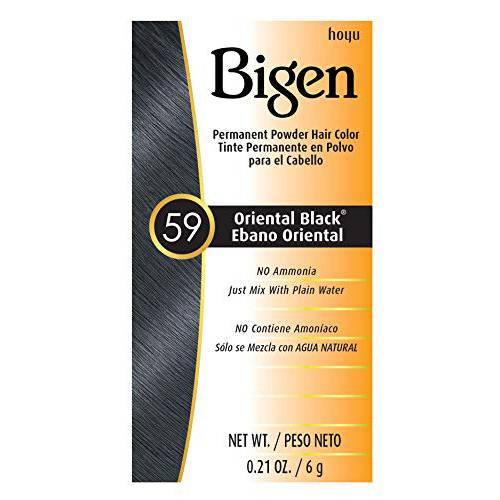 59 Oriental Black Bigen Permanent Powder - 12 Pack