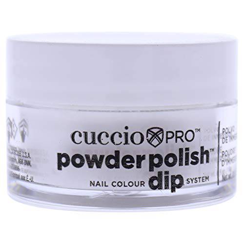 Cuccio Colour Powder Nail Polish - Lacquer For Manicures And Pedicures - Highly Pigmented Powder That Is Finely Milled - Durable Finish, Flawless Rich Color - Easy To Apply - Crystal Glitter - 0.5 Oz