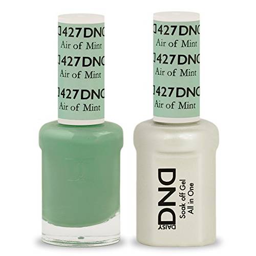 DND Soak Off Gel Polish Dual Matching Color Set 427, Air of Mint