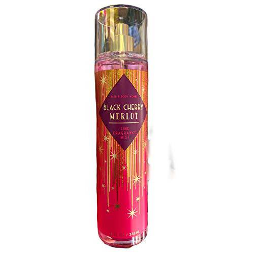 Bath and Body Works Holiday 2020 Fragrance Collection (Black Cherry Merlot Mist, 8 Ounce)