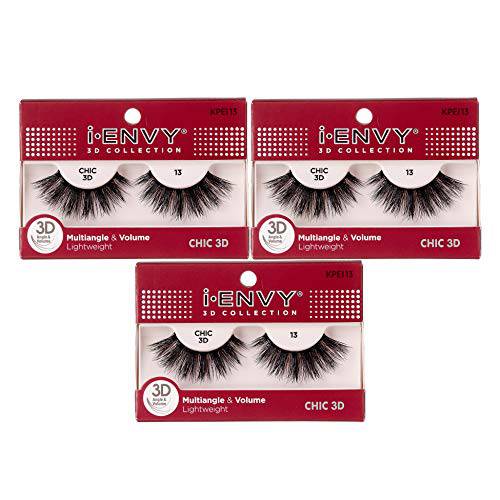 i-Envy 3D Glam Collection Multi-angle & Volume (3 PACK, KPEI13)