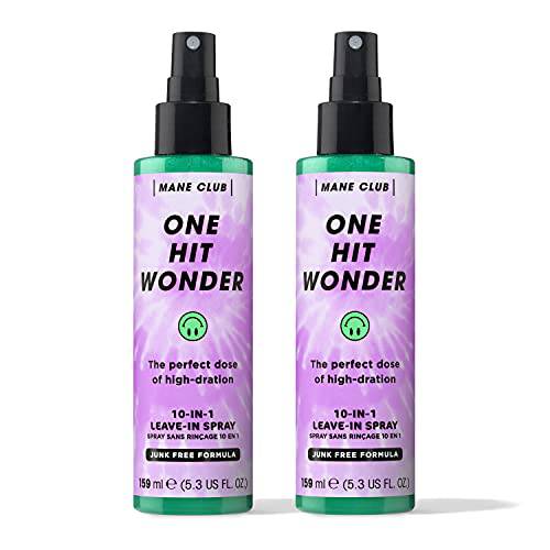 MANE CLUB One Hit Wonder 10-in-1 Leave-In Spray, cruelty free, vegan, no sulfates or parabens — Pack of 2