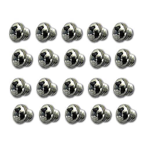 Lower Blade Replacement Screws - Fits Andis Master (10 Pairs)