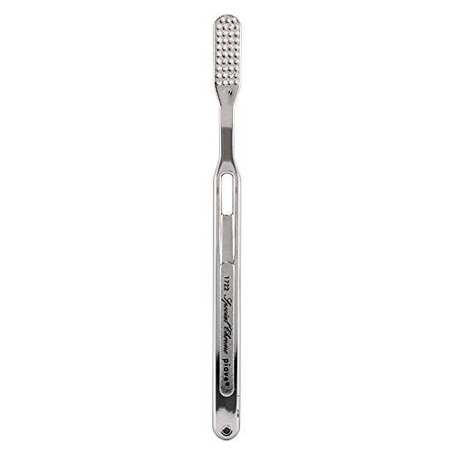 Swissco Piave Chrome Plated Toothbrush Tynex Bristle, Medium