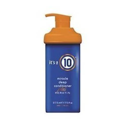 It’s A 10 Miracle Deep Conditioner Plus Keratin for Unisex, 17.5 Ounce by It’s A 10