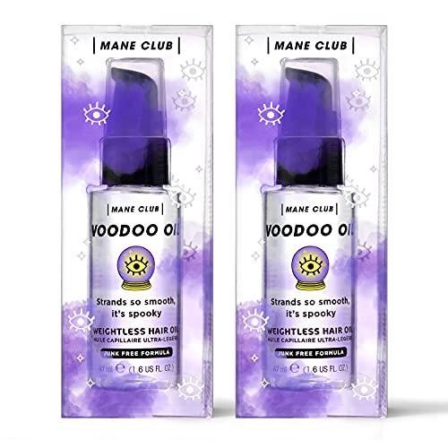 MANE CLUB Voodoo Oil Weightless Hair Oil, cruelty free, vegan, no sulfates or parabens — Pack of 2