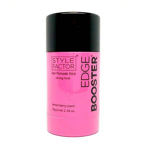 Style Factor Edge Booster Hair Pomade Stick Strong Hold 2.36 oz (LEMON BERRY)