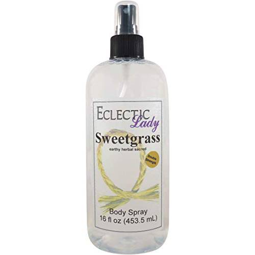 Sweetgrass Body Spray (Double Strength), 16 ounces