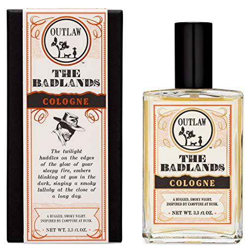Smoky & Woody Cologne with notes of Cedar and Campfire - The Badlands Cologne by Outlaw - Men’s or Women’s Cologne