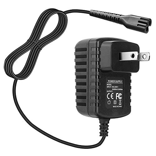 4V Charger for Wahl Magic Cordless Trimmer 8148 8164 8504 8509 8591, Power Cord for Wahl Magic Cordless 1919 100 Year Shaver Clipper Replacement Adapter