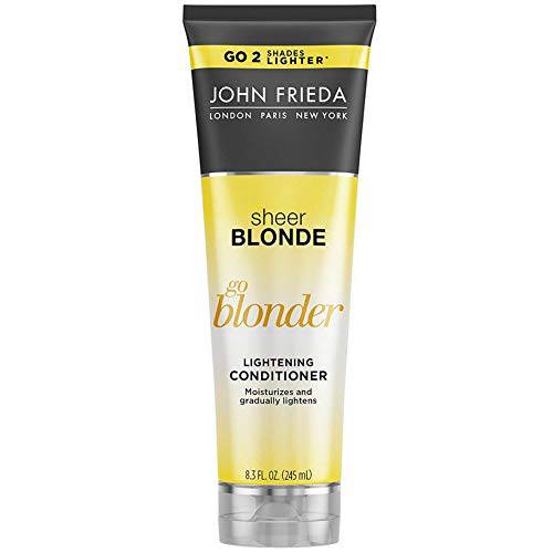 John Frieda Conditioner Sheer Blonde Go Blonder Lightening 8.3 Ounce (245ml) (2 Pack)