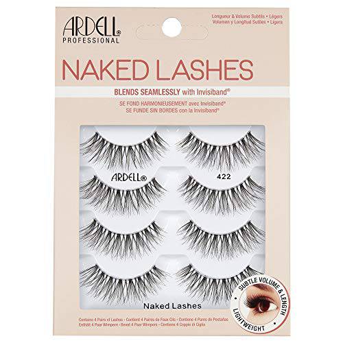 Ardell Strip Lashes Naked Lashes 422, 4 Pairs x 1-Pack