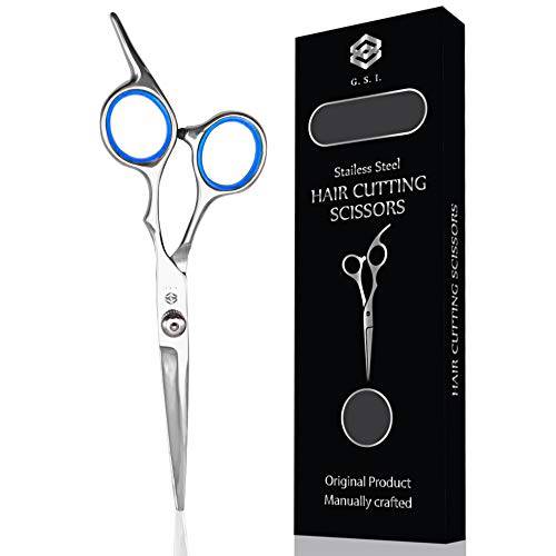 GSI - Hair Cutting Scissors, Haircut Scissors Professional Grade, Scissors for Hair Salon, Barbershop or Home Use, Stainless Steel Hair Cutting Shears, 6.7 Inches Long