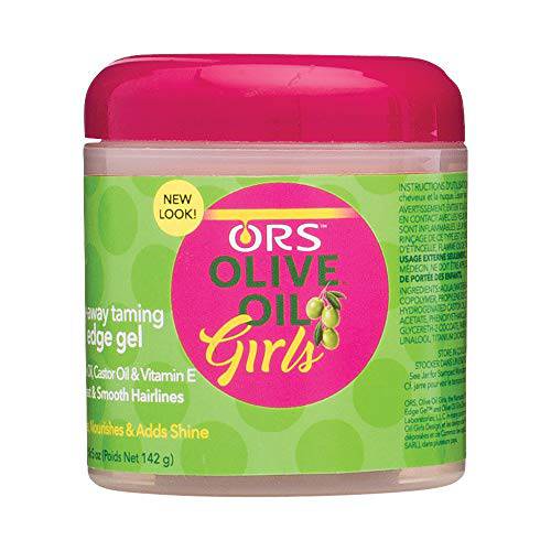 ORS Olive Oil Girls Fly-Away Taming Edge Gel 5 Ounce (Pack of 3)