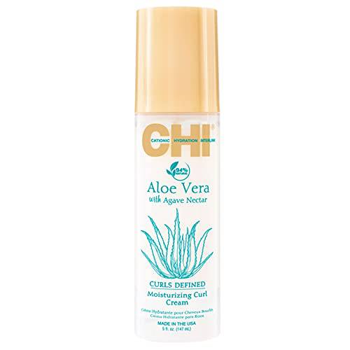 CHI Aloe Vera Moisturizing Curl Cream, 5 Fl Oz