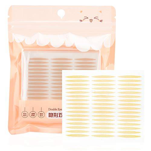 Ultra Invisible Breathable Lace Self-adhensive Medical-use Fiber One Side Sticky Double Eyelid Tapes, Instantly Eyelids Lift Without Surgery, Perfect for Hooded, Droopy, Uneven, Mono-eyelids