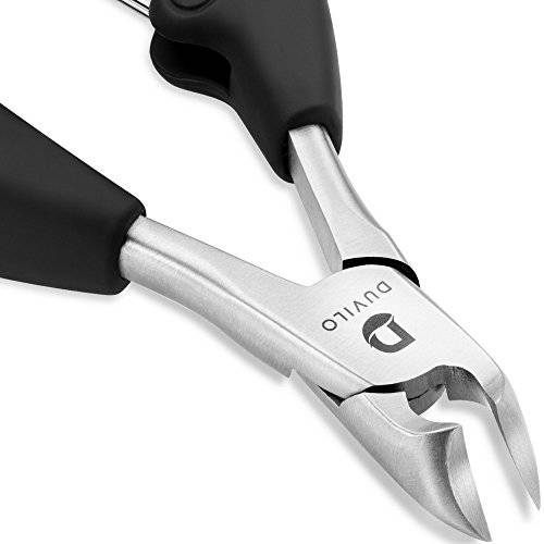 Heavy Duty Toenail Clippers for Ingrown and Thick Nails - Super Sharp Blades with Soft Ergonomic Grip Handles for Faster Nail Clipping - Also Great for Dog Nail Clippers Professional Trimmer Pain Free