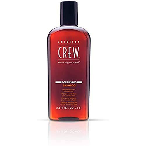 Men’s Shampoo by American Crew, Fortifying Shampoo for Thinning Hair, Refreshes Scalp, 8.45 Fl Oz