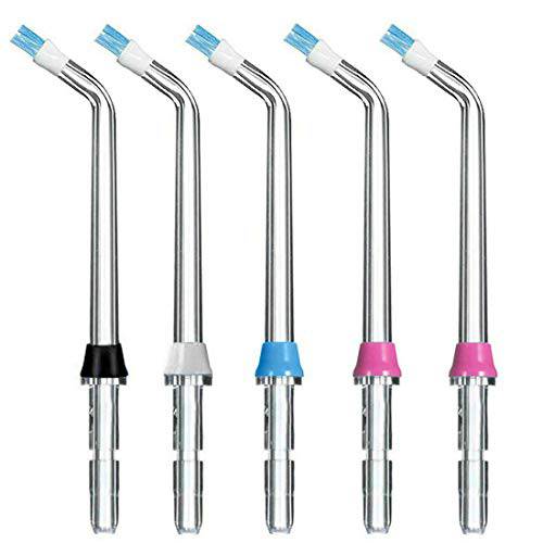 Pack of 5 Plaque Seeker Replacement Tips for Waterpik Water Flosser and Other Oral Irrigators