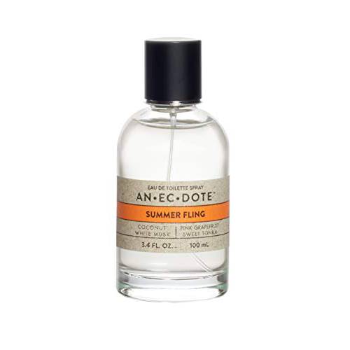 Anecdote Anecdote Fragrances Summer Fling Edt Spray 3.4 Fl Ounce, Summer Fling, 3.4 fluid_ounces, clear (96540)