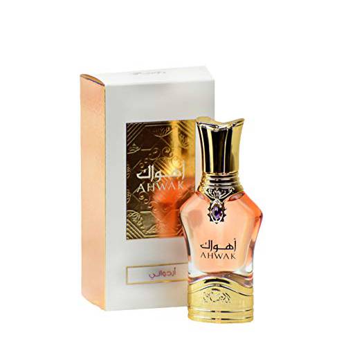 Ahwak Al Asfar - Concentrated Perfume Oil 15ML (0.5 oz) | Middle Eastern | Combination of Fruity Marmalade & Green Apple, Floral Rose & Jasmine as Heart & Ebony Woods | by RASASI Perfumes