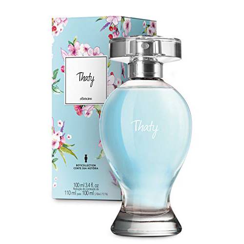 O BOTICARIO O Boticário Thaty Boticollection Eau de Toilette, Long-Lasting, Fresh Floral Fragrance Perfume for Women, 3.4 Ounce