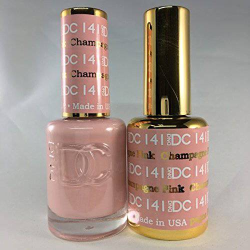 DND DC Duo Gel + Polish - 141 Pink Champagne