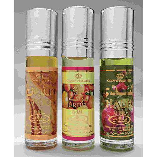 Al-Rehab 6ml Perfume Oils - Bestsellers 28 thru 30 - Sondos - Fruit - Shadha