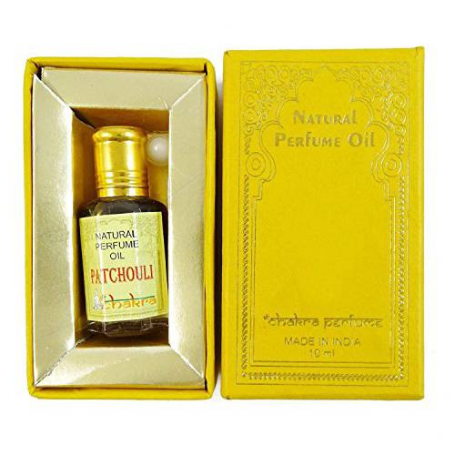 Chakra Natural Perfume Fragrance 100% Pure Natural Perfume Oil 10ml (Patchouli)