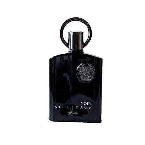 Afnan Supremacy Noir for Men Eau de Parfum Spray, 3.4 Ounce