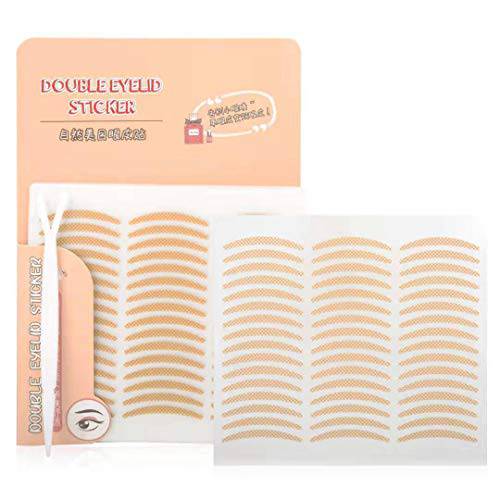 Lace Ultra Invisible Double Eyelid Tapes Lift Strips, One Side Sticky, Instant Eyelid Lift Without Surgery, Perfect for Heavy Droopy Saggy Hooded Unven Mono Eyelids