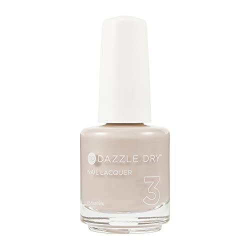 Dazzle Dry Nail Lacquer (Step 3) - Faith - A cool, pastel lavender with gray undertones. Full coverage cream. (0.5 fl oz)