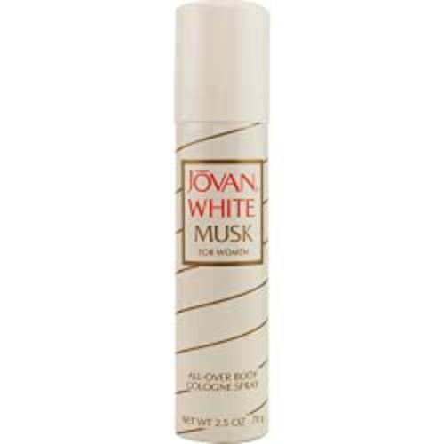 JOVAN WHITE MUSK by Jovan, BODY COLOGNE SPRAY 2.5 OZ