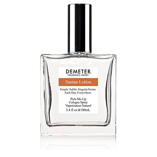 Demeter Fragrance Suntan Lotion, 3.4 oz Cologne Spray, Perfume for Women and Men, Contains No Sunscreen