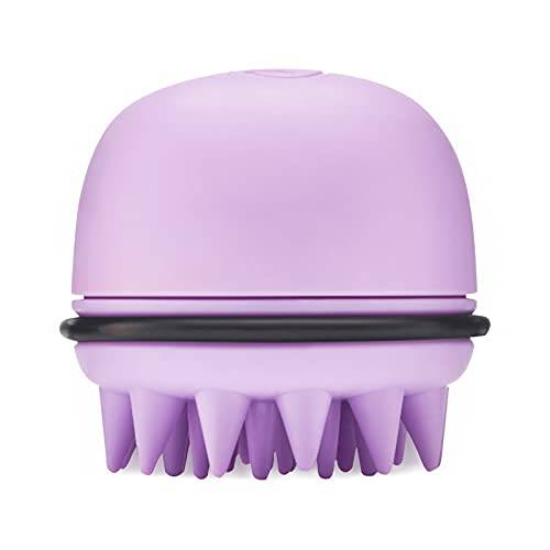 Wet Brush Exfoliating Scalp Massager, Head Start, Lavender, Multi-Benefit Brush Cleans, Detoxifies and Rejuvenates Your Hair to Stay Healthy and Strong, Gentle for Sensitive Scalps