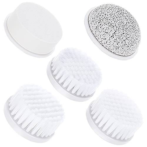 Only Compatible with COSLUS 7IN1 P2017 Face Cleansing Brush Replacement Heads 5 PCS