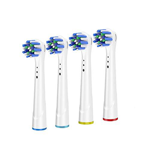 Replacement Brush Heads Compatible with Oral B,12 Pack Electric Toothbrush Heads Precision Clean Cross Action for Oral-b Braun
