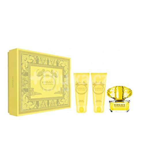 Versace Yellow Diamond/Versace Travel Set (w)